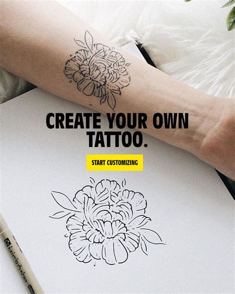 make your own tattoo